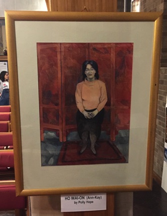 Portrait of Ho Wai-On by Polly Hope